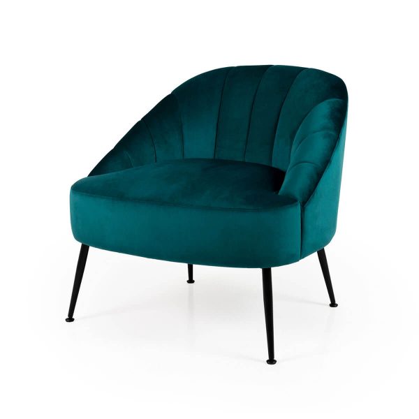 Tenzo Fauteuil Phoebe Petrol Furnidirect.nl